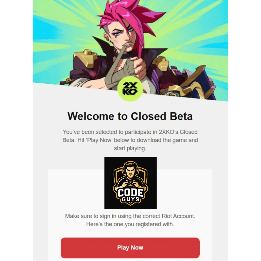 2XKO Closed Beta Code Invite PC - GLOBAL - INSTANT